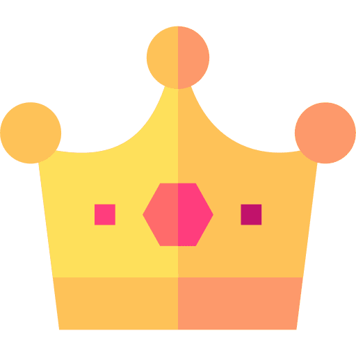 Crown king crown queen icon
