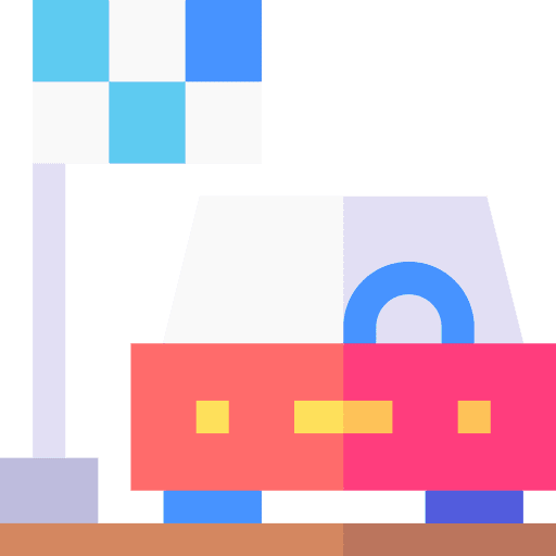 Finish line finish transportation sports and competition icon