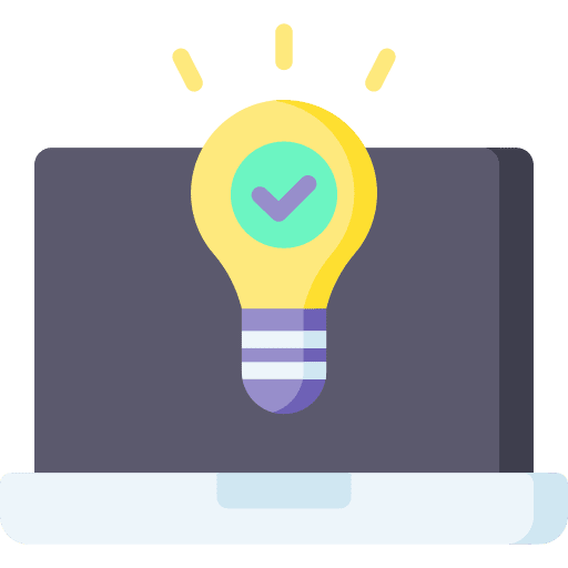 Idea electronics education computer icon