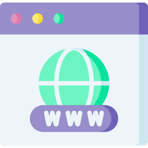 Browser html page website icon Browser html page website icon