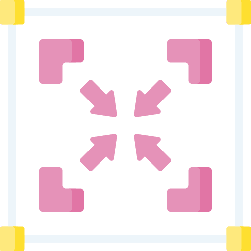 Minimize size interface arrows icon Minimize size interface arrows icon