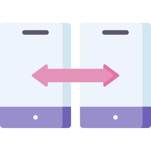 Responsive devices arrows electronic icon Responsive devices arrows electronic icon