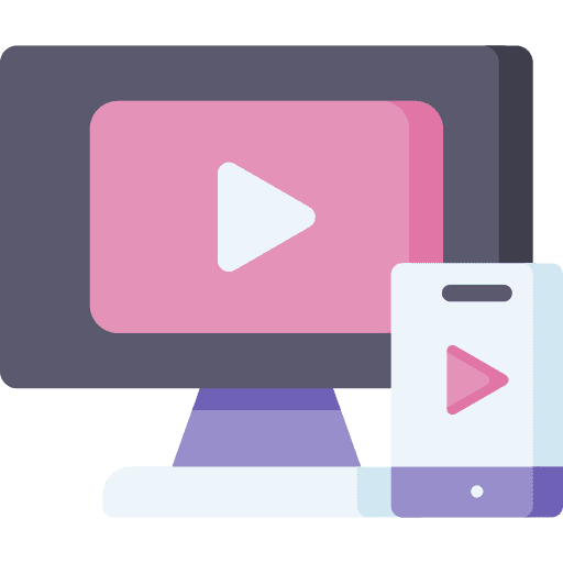 Video player video player smartphone screen icon Video player video player smartphone screen icon