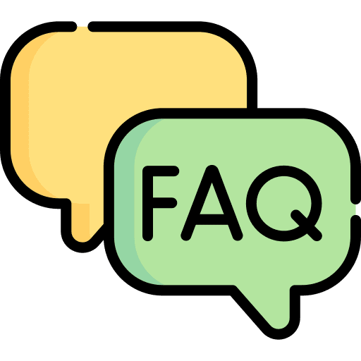 Faq communications faq chat box icon