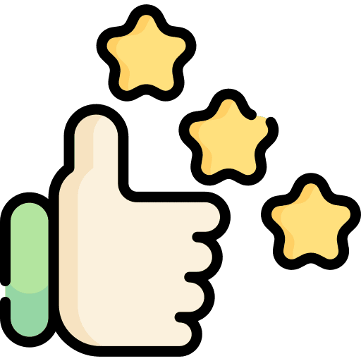 Feedback good review marketing thumbs up icon