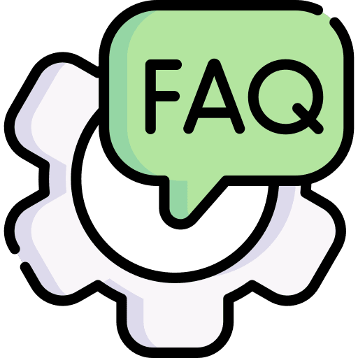 Gear question answer settings icon