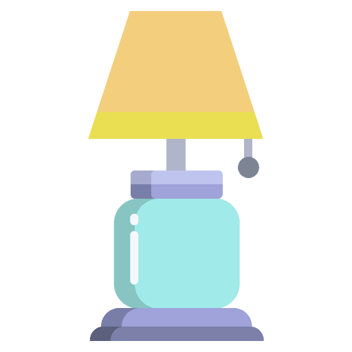 Lamp bed air conditioner lamps icon