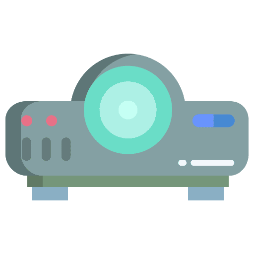 Projector devices gadgets film icon