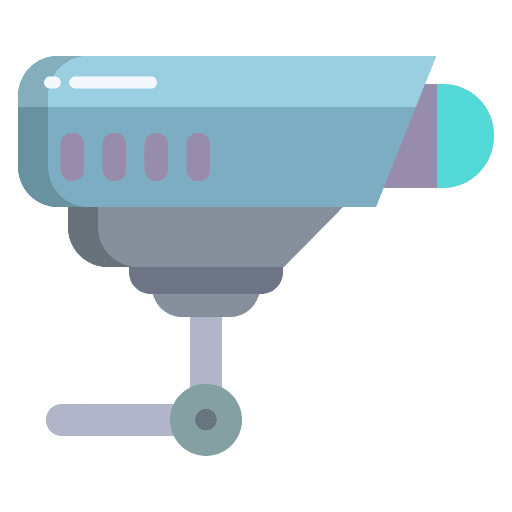 Cctv camera security video camera icon