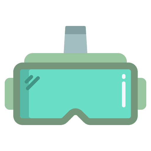 Vr glasses virtual reality glasses virtual reality digital icon