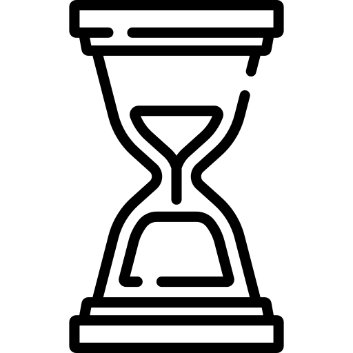 Hourglass clock hourglass sand icon