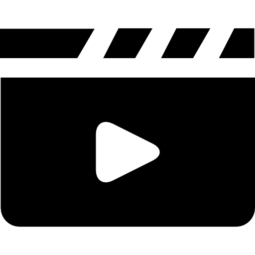 Screen player multimedia play button movie icon