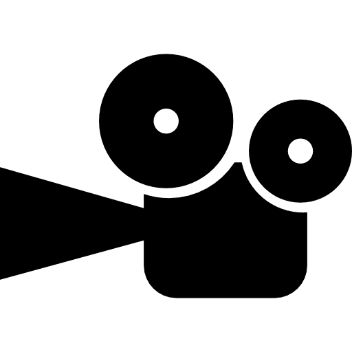 Video camera movie player cinema movie icon