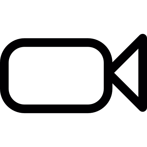 Videocamera sign video recorder camcorder video icon