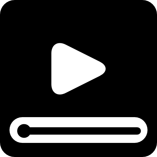 Play button multimedia option music player video play icon