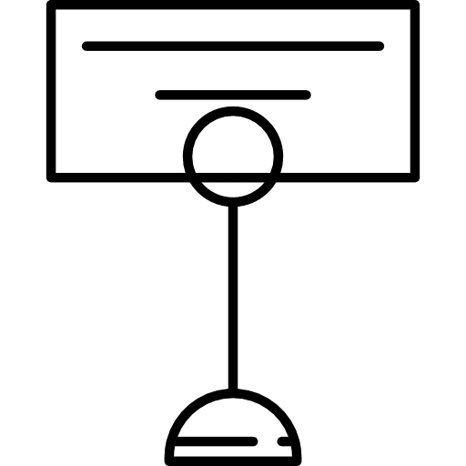 Info holder information text lines interface icon