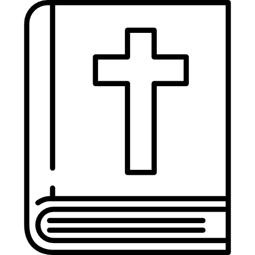 Holy bible book christ christian education icon