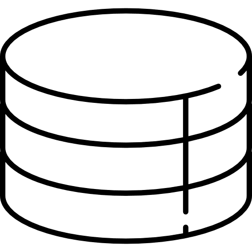 Library database server computer tools and utensils icon