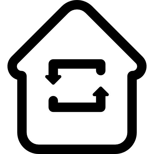 House real estate home residence icon