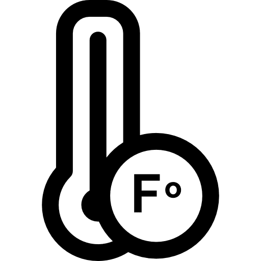 Thermometer degrees mercury thermometer icon