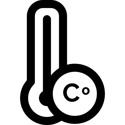 Thermometer mercury temperature tools and utensils icon