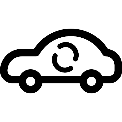 Car air conditioner car transport icon