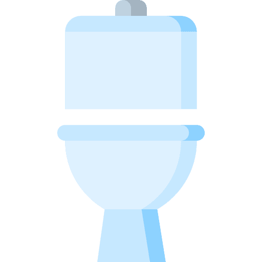 Toilet furniture and household hygiene wc icon