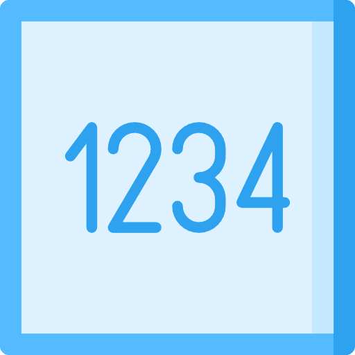 Numbers miscellaneous symbols numbers icon