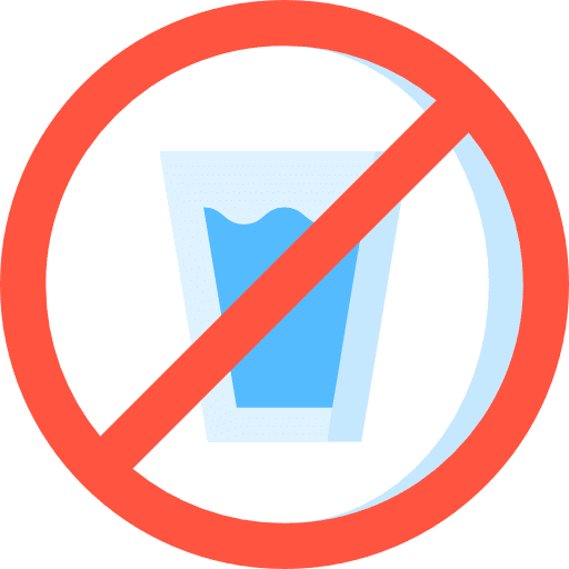 No water nature watering no water icon