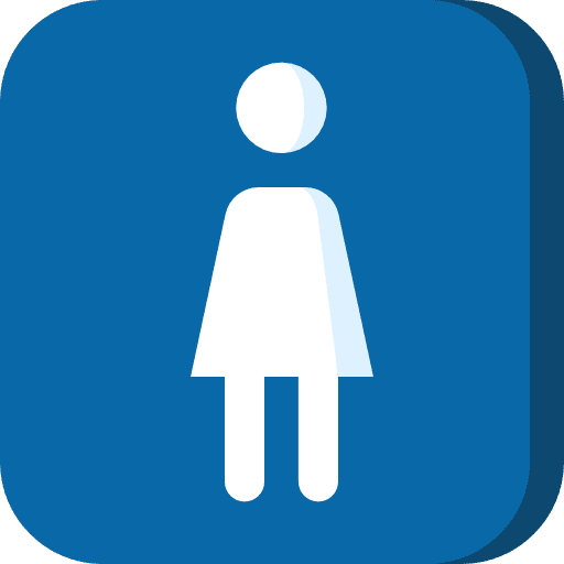Women toilets women signs icon