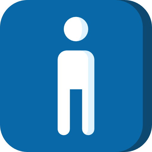 Man shapes and symbols people stick man icon