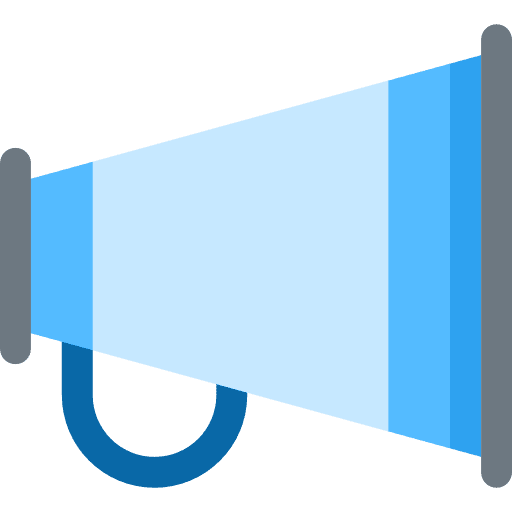 Megaphone loud cheer megaphone icon