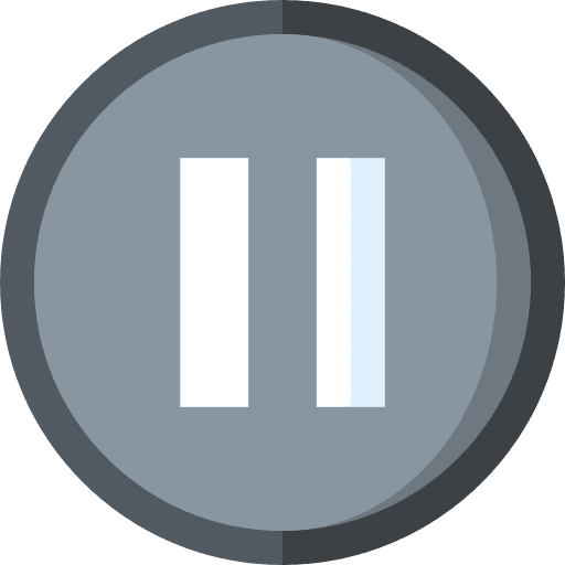 Pause shapes and symbols multimedia option multimedia icon