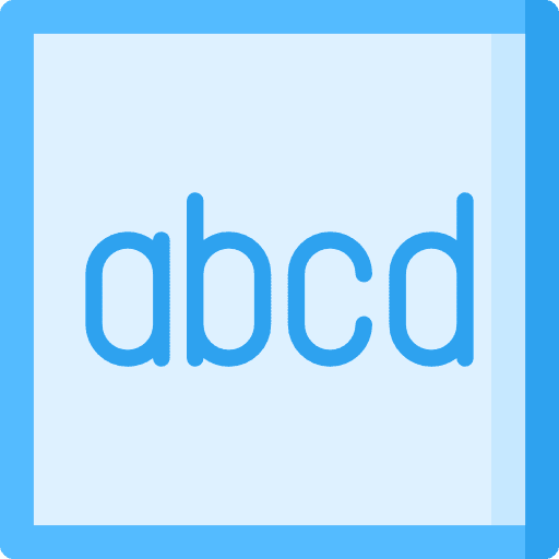 Abecedary letter a shapes and symbols signaling icon