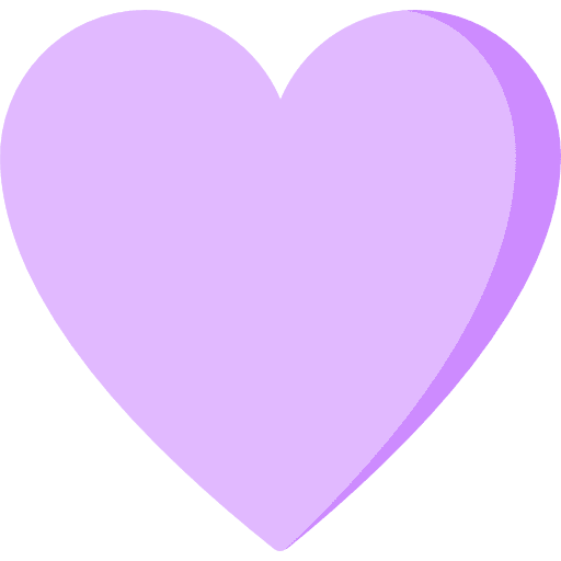 Heart shapes and symbols lover heart icon