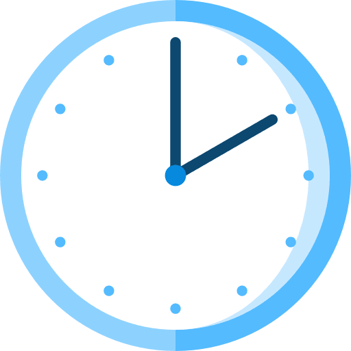 Wall clock time wall clock clocks icon