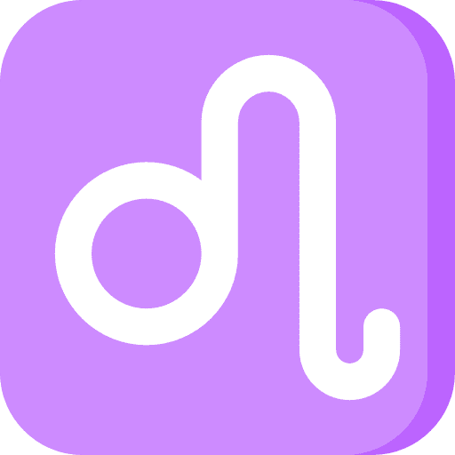 Leo horoscope astrology shapes and symbols icon