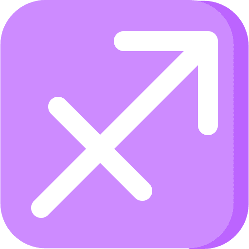Sagittarius signs sagittarius constellation icon