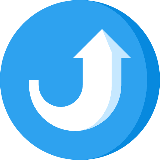 Up arrow orientation up arrow multimedia option icon