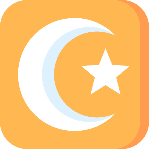 Crescent moon nature half moon moon phases icon