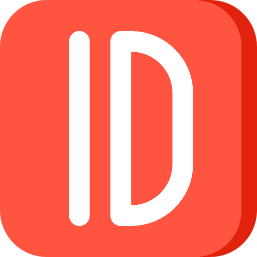 Id id letter card icon