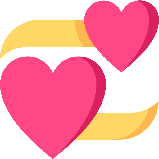 Heart lover peace interface icon