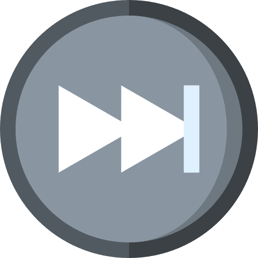 Next directional shapes and symbols arrows icon