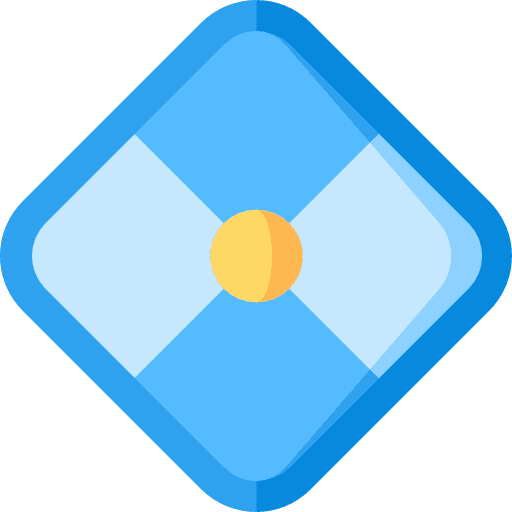 Symbol shapes diamond square icon