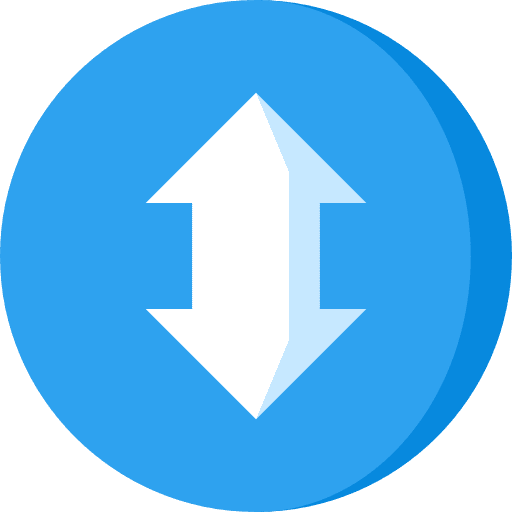 Double arrow resize double arrow arrows icon