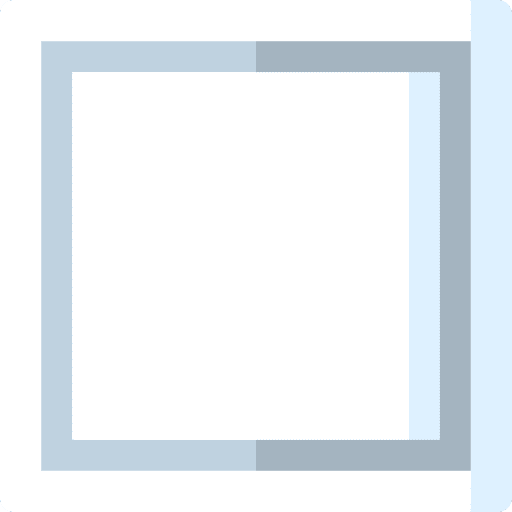 Square geometrical square shapes icon