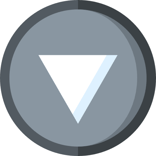 Down arrow download arrows multimedia option icon