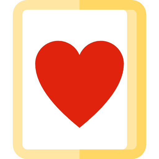 Heart peace lover shapes and symbols icon