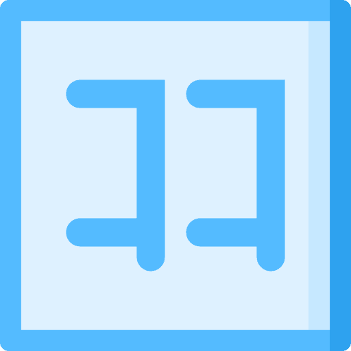 Kanji writing symbol kanji icon