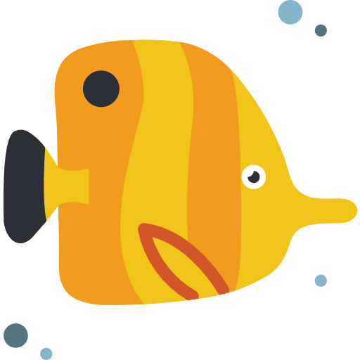 Fish animals sea life ocean icon Fish animals sea life ocean icon